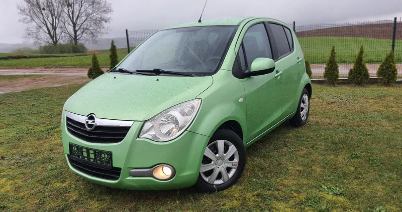 mrągowo Opel Agila cena 17900 przebieg: 169000, rok produkcji 2009 z Mrągowo